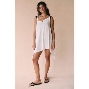 Free People Free-est Alexandra Tunic Top Asymmetrical Sleeveless Cotton S 280449